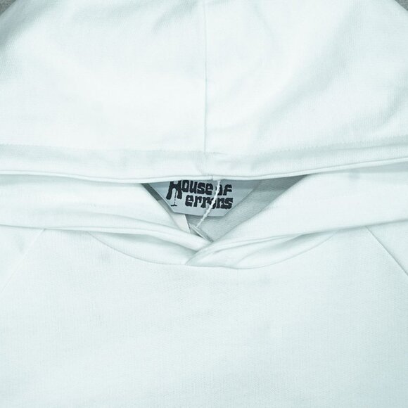 House of Errors White Tailor Thread House Of Errors Eye Embroidered Hoodie - Picture 11 of 11